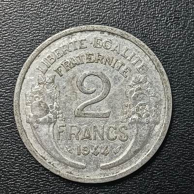 逸泉钱币2026A年十七场历代古钱世界纸钞纪念币钱币专场A2575-3175  29-68 - 2633 法国2法郎