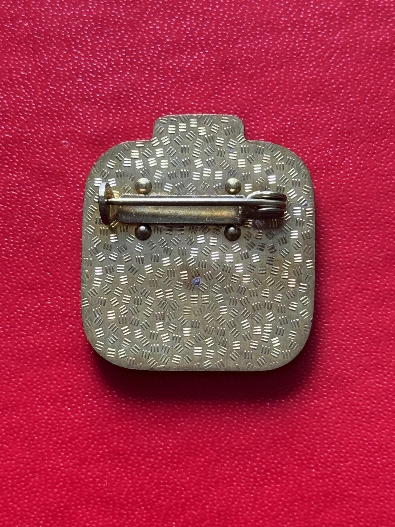 云宸嘉赏-勋臻精藏⭐️年后精品专拍场次🎖 民主德国人民军 建军20周年证章 颁发给当时的现役军官等 铜质镀金材质 好品少见