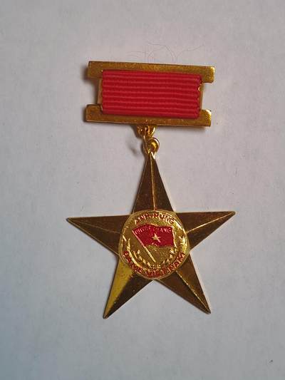 韵星假日军品类拍卖第43期 -- Rimey Holidays Militaria Auction 43 - 越南社会主义共和国英雄母亲奖章