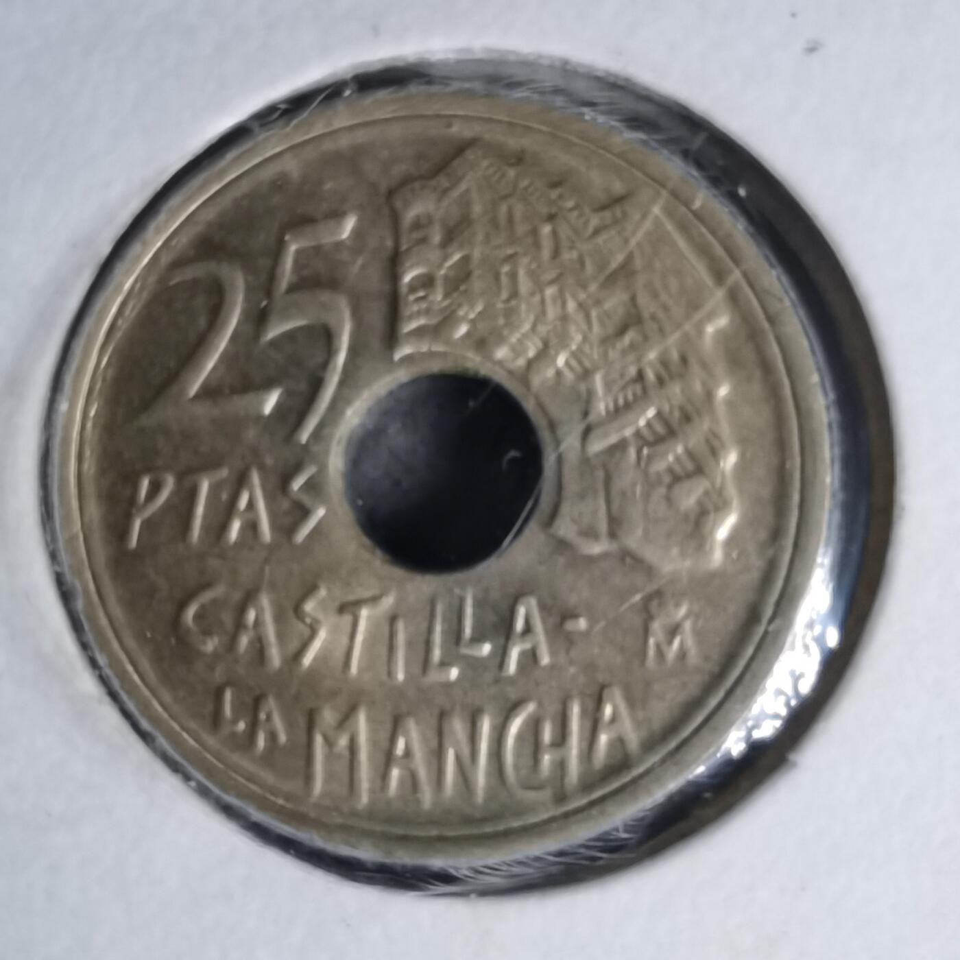 沼泽如烟--第1007场 西班牙25比塞塔纪念币