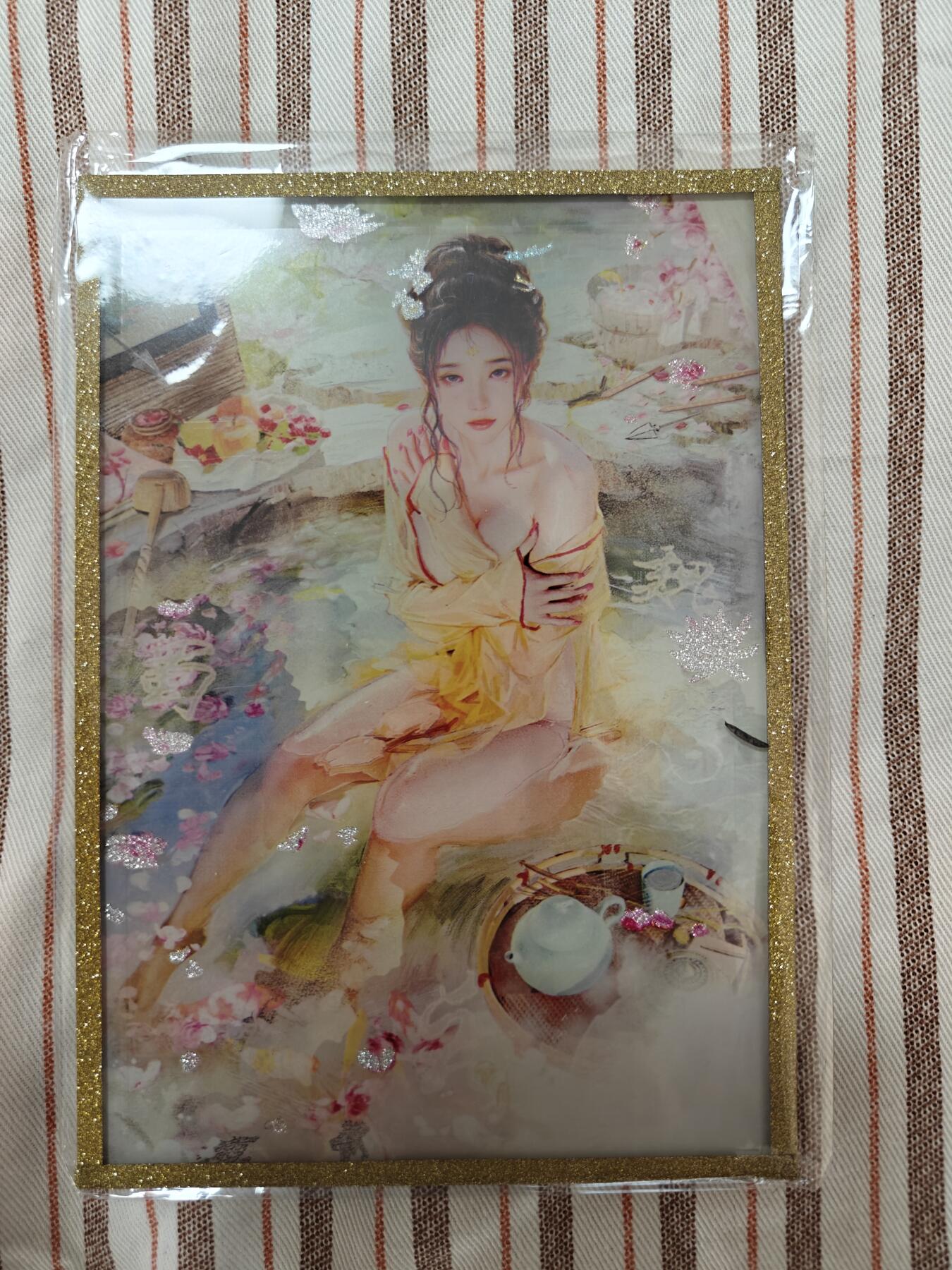 花开卡拍第61期（3月7号周六截拍，品控勿拍!!!拍品不寄存，运费5元（新疆需补运费差价或顺丰到付），自制卡难免瑕疵，可能存在轻微撞角爆边等出厂瑕疵，品控介意勿拍！） 焱卡文化 刷子 杜夫人 双服饰色纸2张