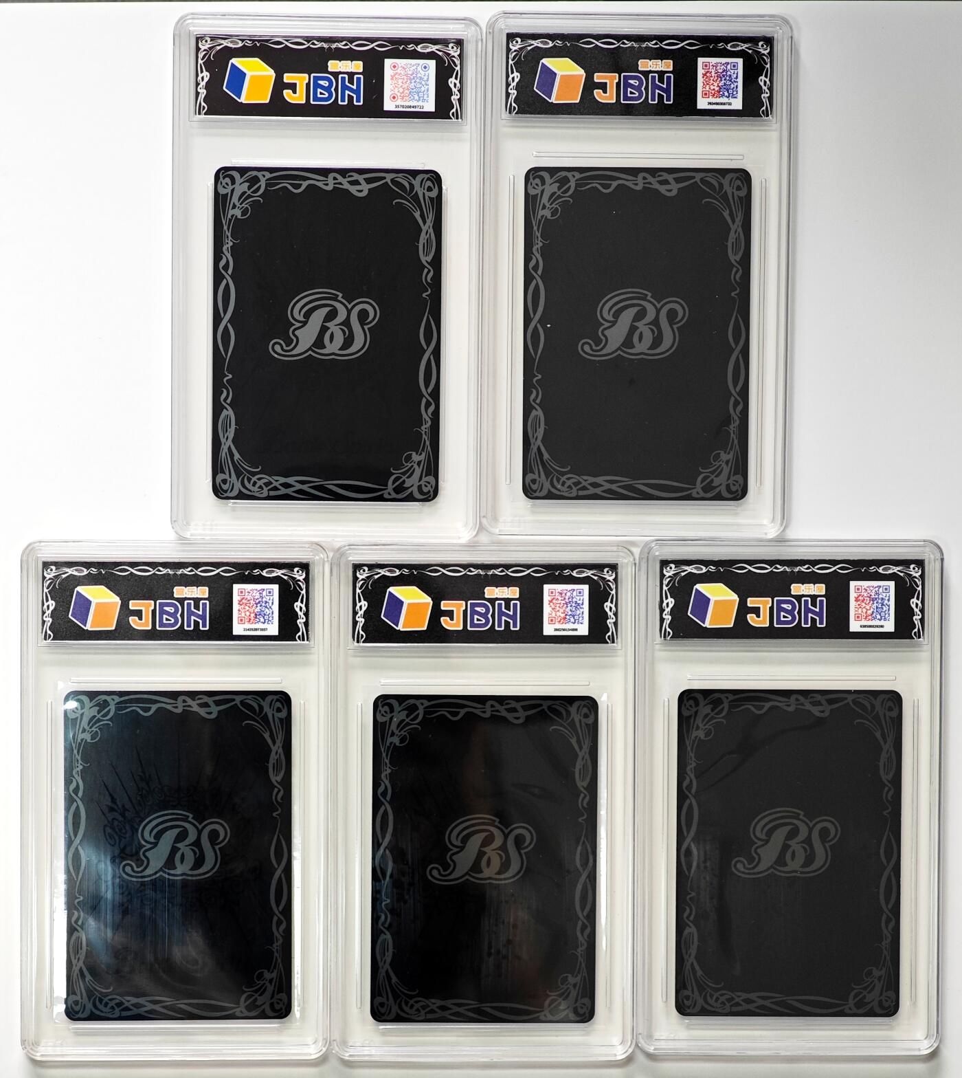 白泽拍卖卡牌手绘专场第33期（去岁千般皆如愿 今年万事定称心） 2023 BANDAI BATTLE SPIRITS 5张  粗闪 JBH评级 5张9.5分 特标