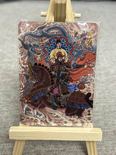 喜灰玩卡拍卖第五期，接拍品0佣金，欢迎送拍，释放现金流，让自己有资金可以购买更多喜欢的卡牌，让别的卡友能淘到更多心仪的卡牌 - 老虎卡牌 冯涛老师绘 李世民