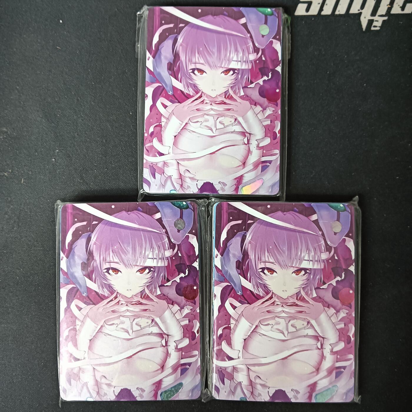 花开卡拍第61期（3月7号周六截拍，品控勿拍!!!拍品不寄存，运费5元（新疆需补运费差价或顺丰到付），自制卡难免瑕疵，可能存在轻微撞角爆边等出厂瑕疵，品控介意勿拍！） 燎原文化 同人卡 3包，共48张，两包钻闪一包彩闪