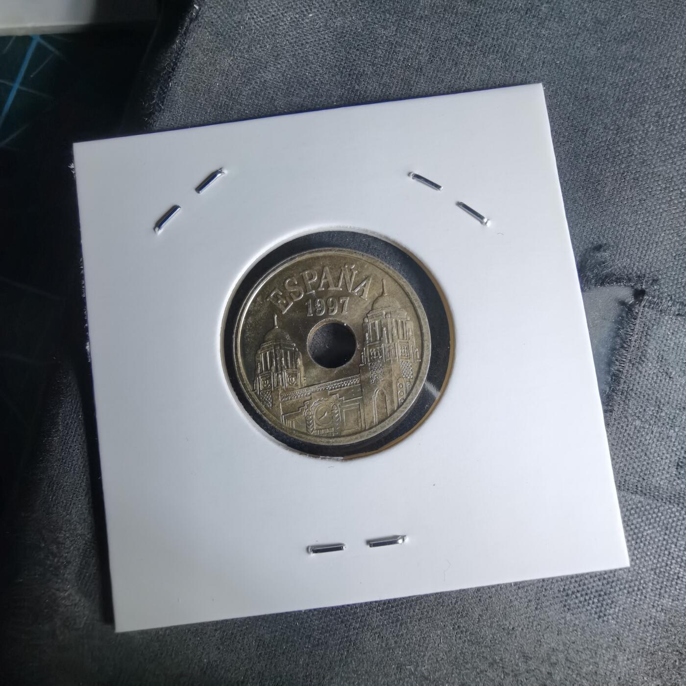 沼泽如烟--第1007场 西班牙25比塞塔纪念币