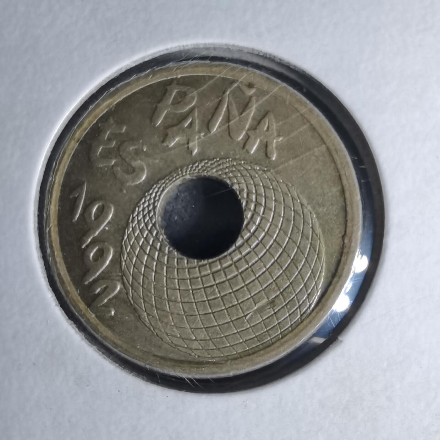 沼泽如烟--第1007场 西班牙25比塞塔纪念币