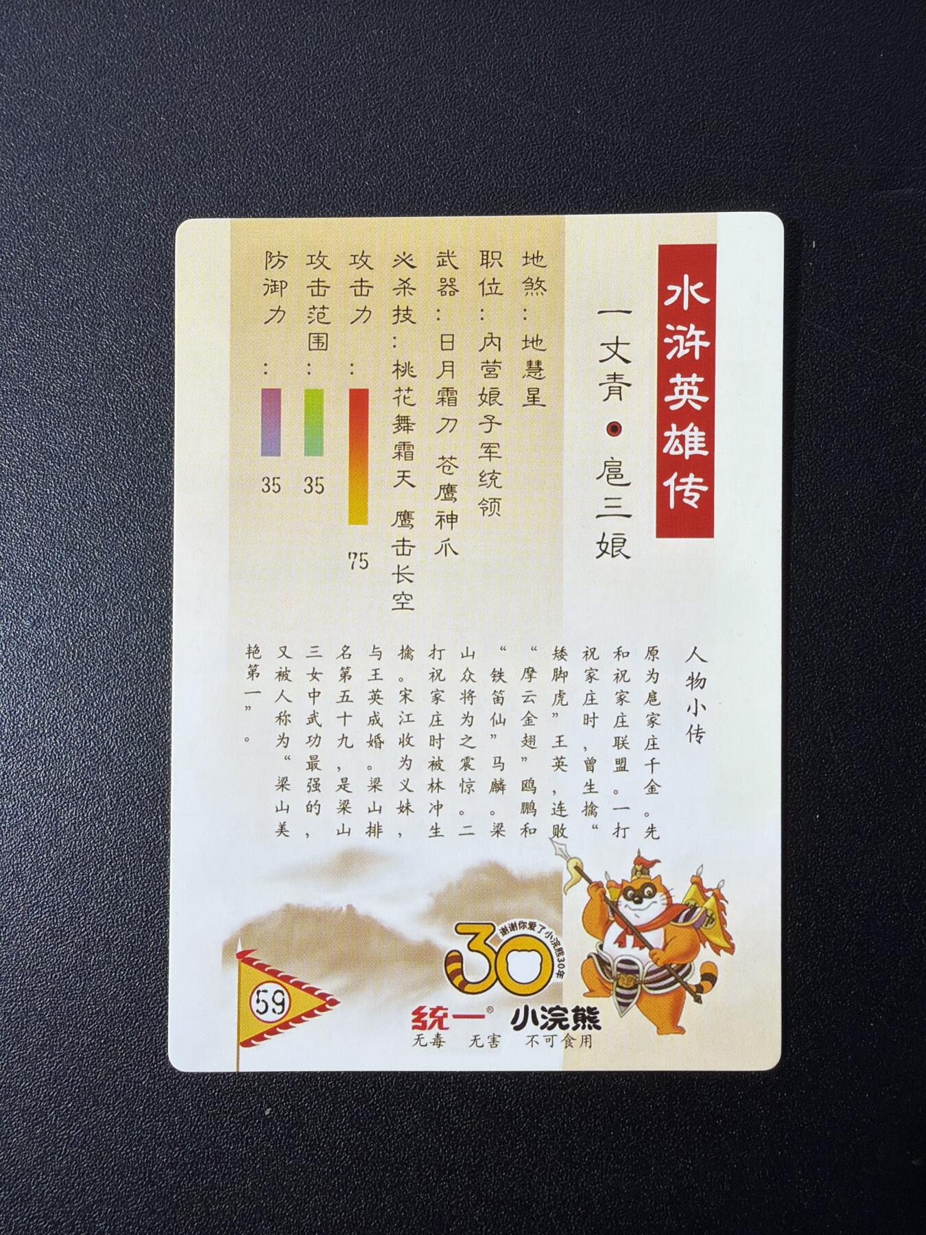 NO.26 好又多金牌大场，夯爆了的马年开门红！每周一站式配齐，方便凑单！（周6晚9点截拍，卖家免费送拍！） 鼎好卡牌二创 小浣熊扈三娘 全景粗闪1张