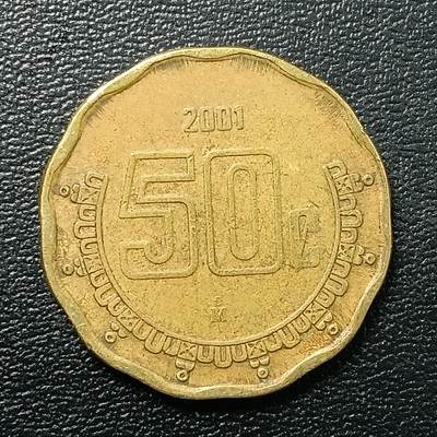 逸泉钱币2026A年十七场历代古钱世界纸钞纪念币钱币专场A2575-3175  29-68 - 2806 墨西哥50分