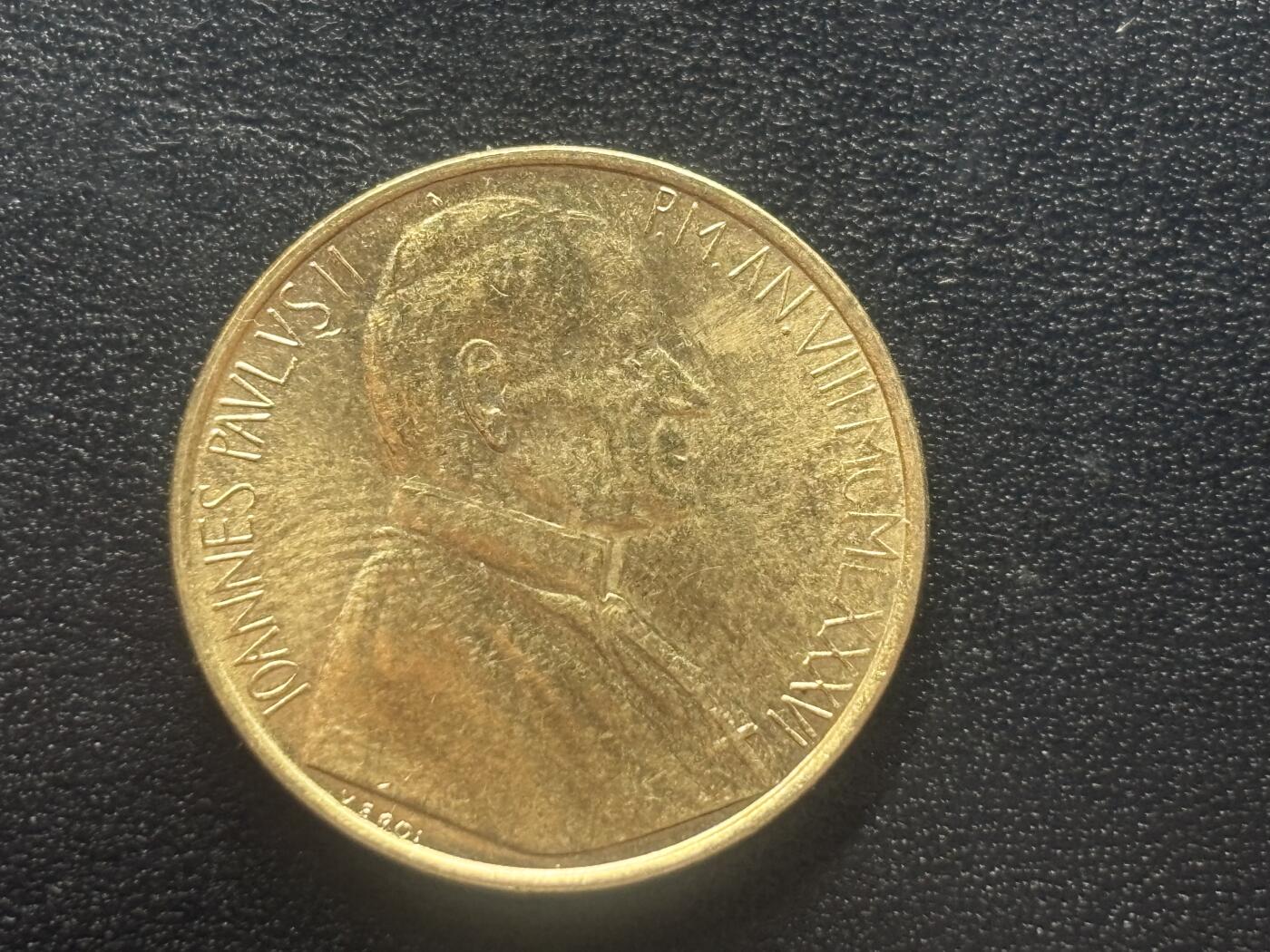 邮泉阁限时拍卖第四十二场（硬币在国外。请付邮费6元。） 梵蒂冈1986年200里拉