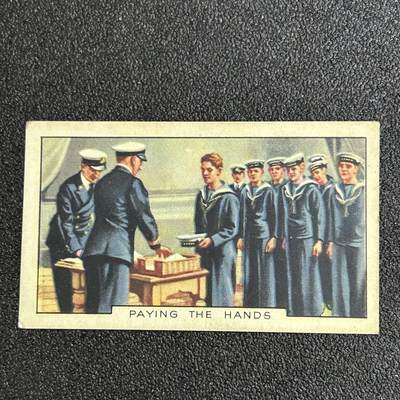 西秦中古拍卖第七十九期  - 二战前后英国烟卡 皇家海军发薪日