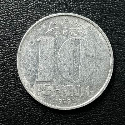 逸泉钱币2026A年十七场历代古钱世界纸钞纪念币钱币专场A2575-3175  29-68 - 2773 东德民主德国10芬尼