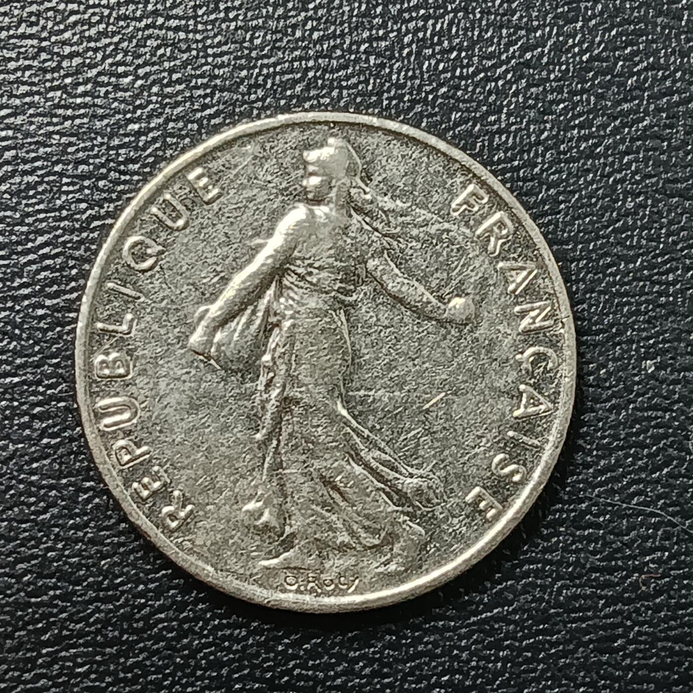 逸泉钱币2026A年十七场历代古钱世界纸钞纪念币钱币专场A2575-3175  29-68 2696 法国播种女神1/2法郎