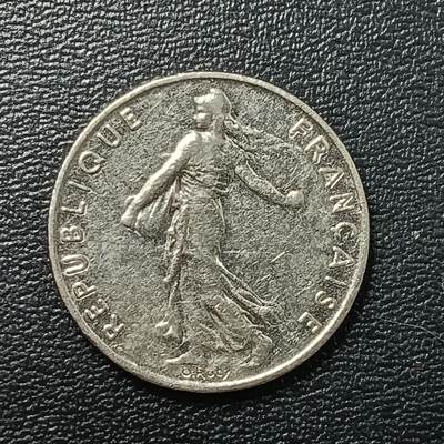 逸泉钱币2026A年十七场历代古钱世界纸钞纪念币钱币专场A2575-3175  29-68 - 2696 法国播种女神1/2法郎