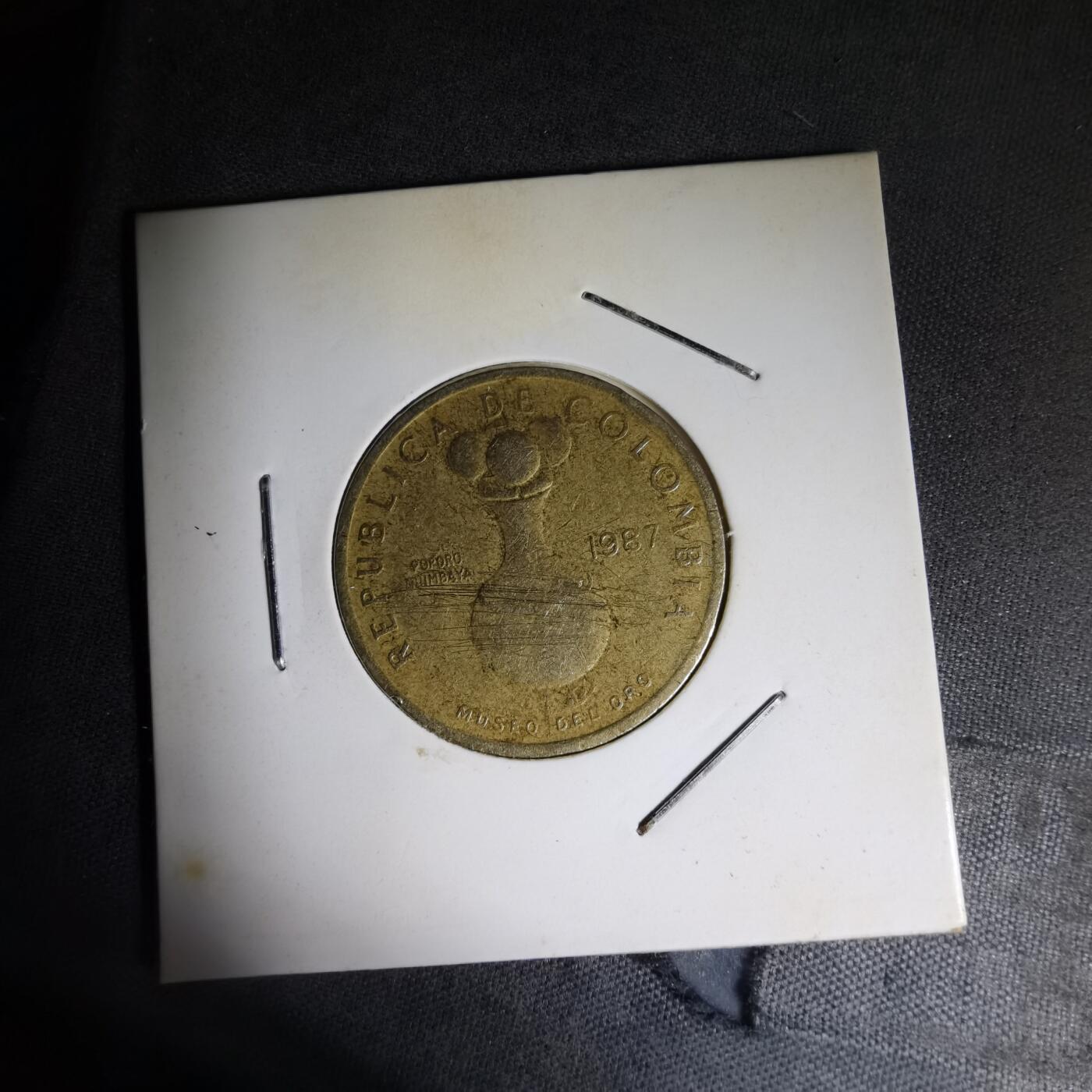 沼泽如烟--第1007场 哥伦比亚1987年20比索