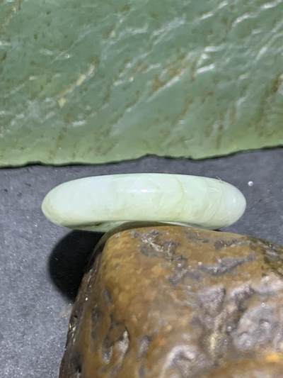 天然A货糯种翡翠平安扣吊坠一个！ 天然A货糯种翡翠平安扣吊坠一个！