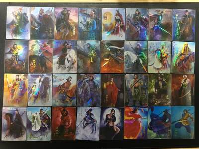 天玑星卡拍第174期《3.2周一截拍》持续收拍收评中 满赠卡需备注 纵横卡牌 群星水浒 典藏卡 彩闪 209张