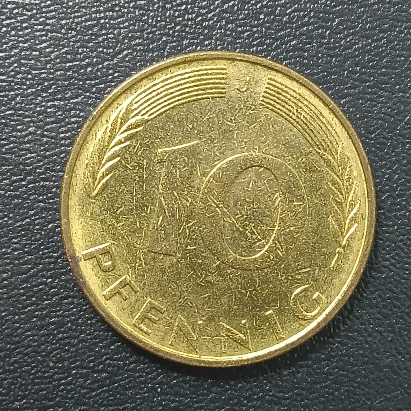 逸泉钱币2026A年十七场历代古钱世界纸钞纪念币钱币专场A2575-3175  29-68 2846 德国10芬尼