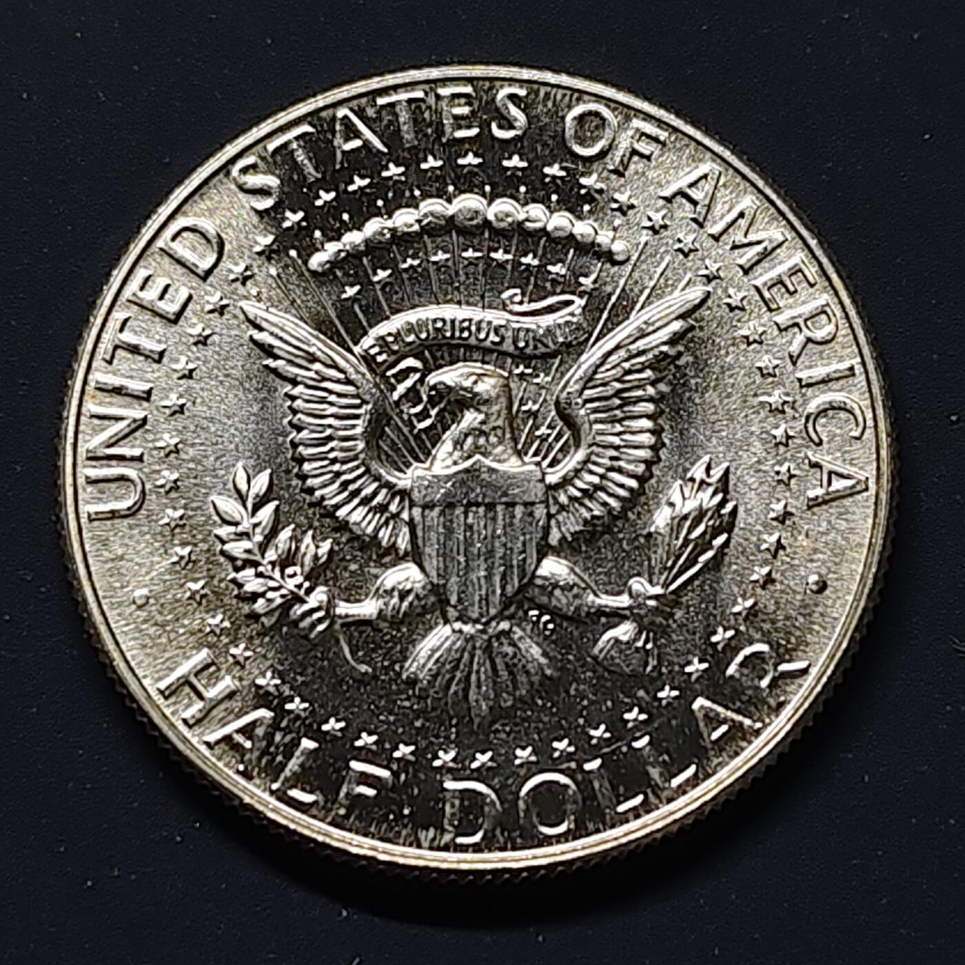 【全场包邮】纯粹捡漏拍508场 美国1965年肯尼迪半元银币【30.6毫米11.5克40%】