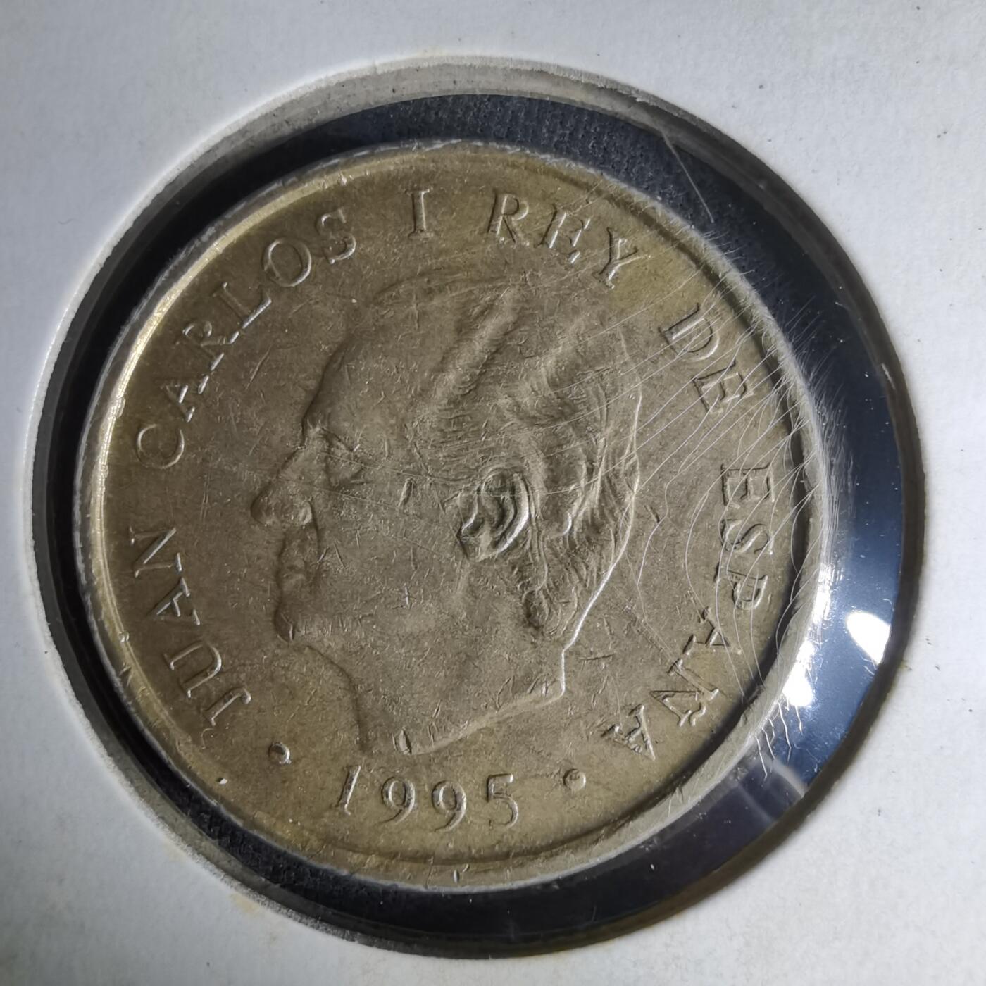 沼泽如烟--第1007场 西班牙100比塞塔纪念币