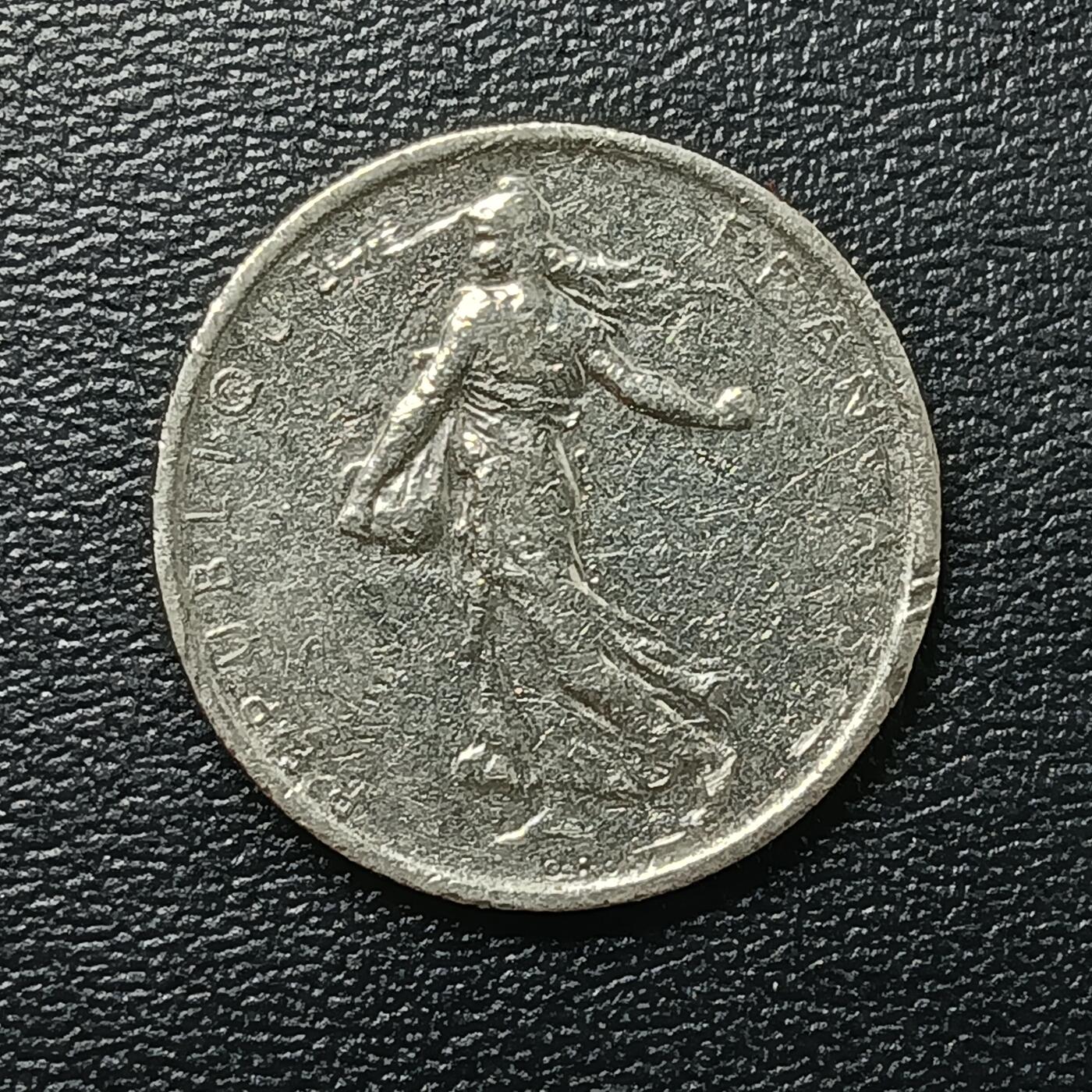 逸泉钱币2026A年十七场历代古钱世界纸钞纪念币钱币专场A2575-3175  29-68 2699 法国1/2法郎播种女神