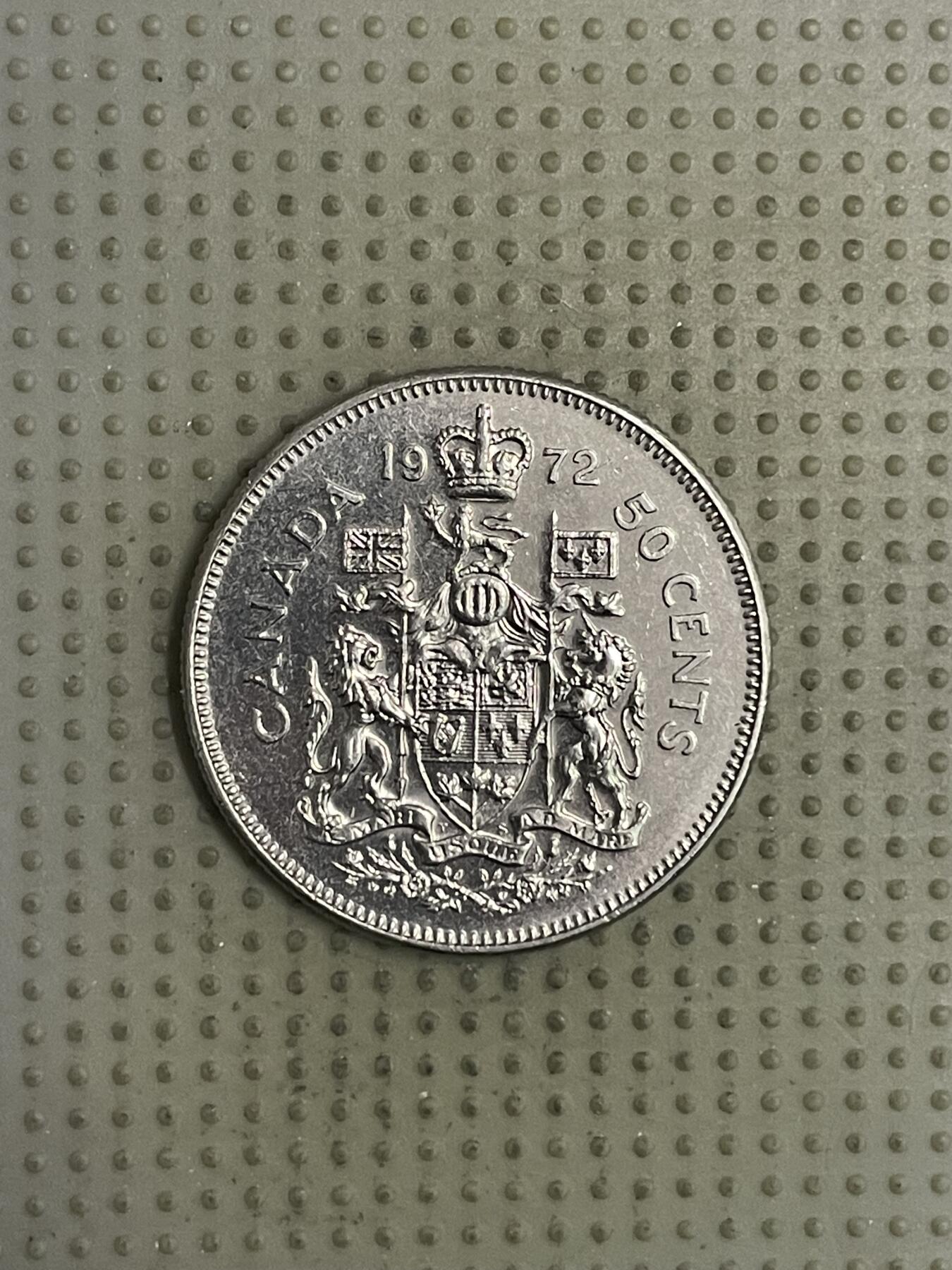 2026年第29场各国散币拍卖（总第179场） 加拿大1972年50分