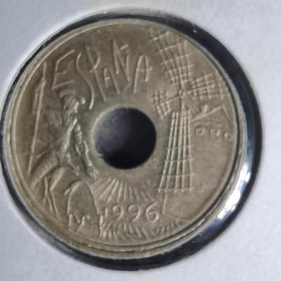 沼泽如烟--第1007场 - 西班牙25比塞塔纪念币