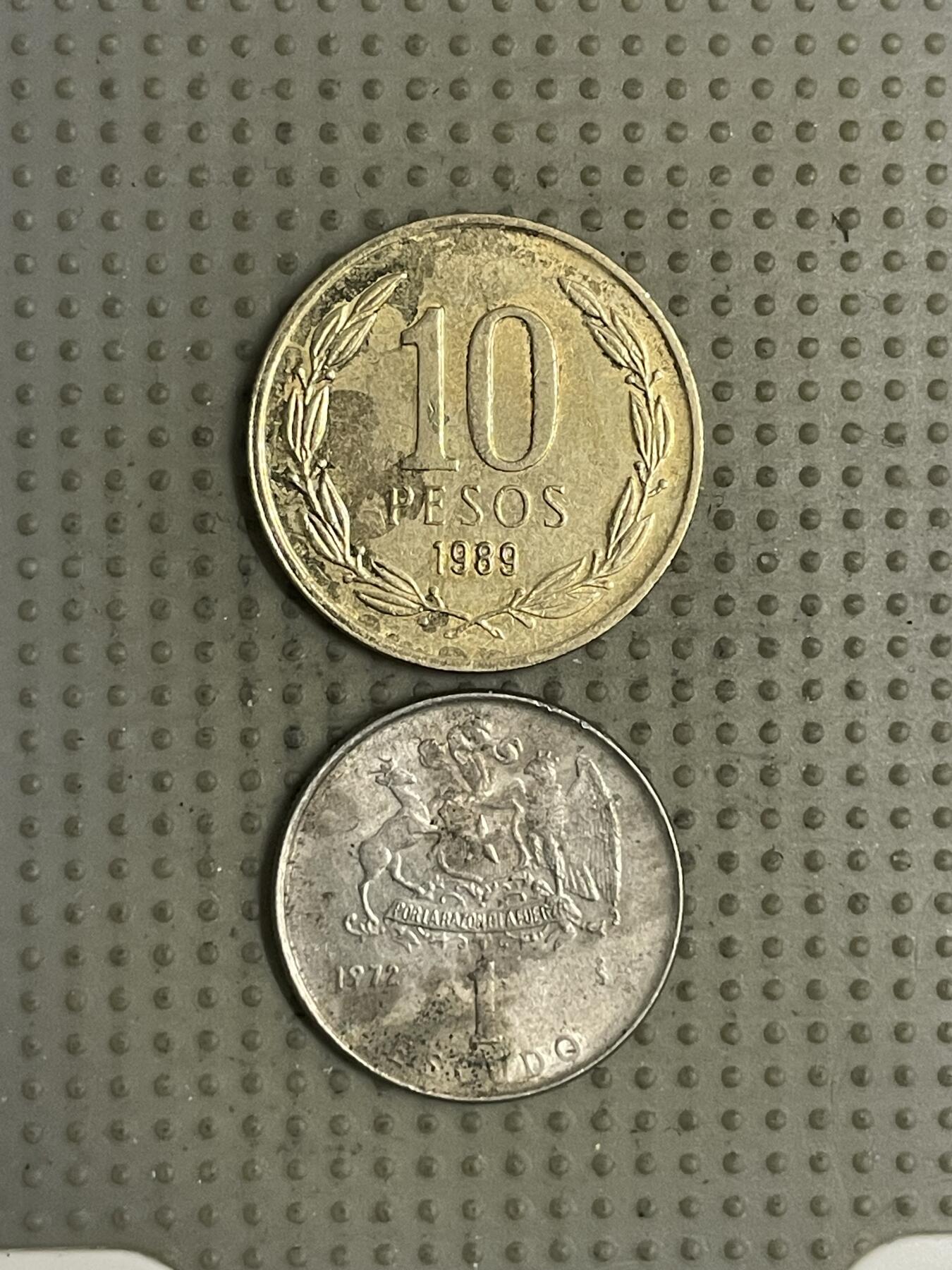 2026年第29场各国散币拍卖（总第179场） 智利2枚