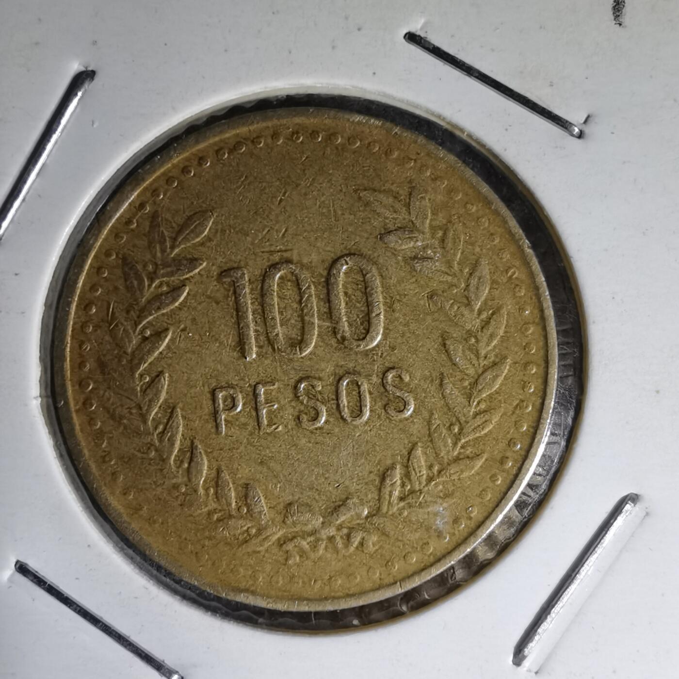 沼泽如烟--第1007场 哥伦比亚1993年100比索