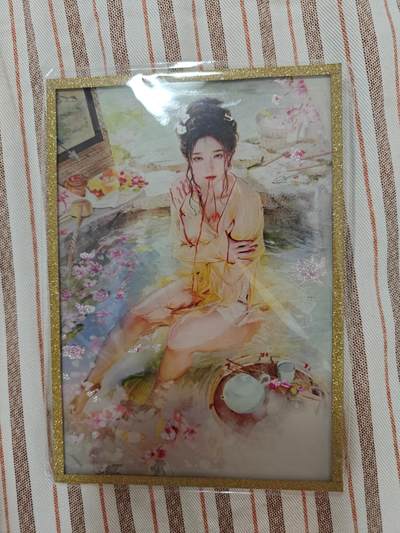 花开卡拍第61期（3月7号周六截拍，品控勿拍!!!拍品不寄存，运费5元（新疆需补运费差价或顺丰到付），自制卡难免瑕疵，可能存在轻微撞角爆边等出厂瑕疵，品控介意勿拍！） - 焱卡文化 刷子 杜夫人 双服饰色纸2张
