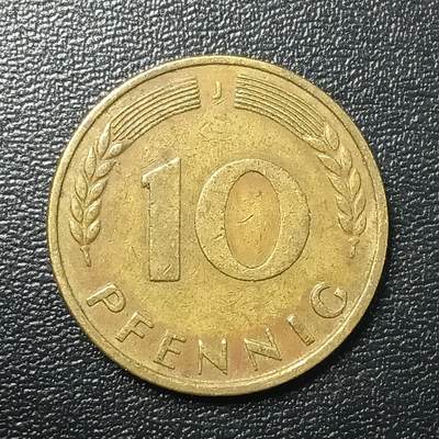 逸泉钱币2026A年十七场历代古钱世界纸钞纪念币钱币专场A2575-3175  29-68 - 2663 联邦德国10分尼