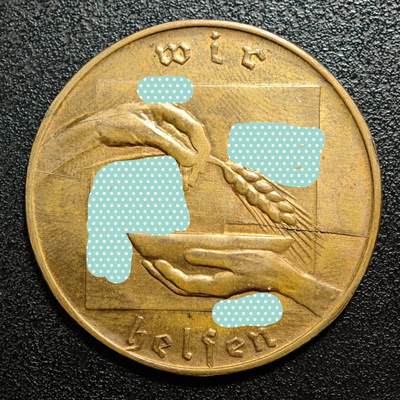 【德藏】世界币章拍卖第166期（拍品征集中~欢迎藏友联系） - 1933-45年 德国民族社会主义工人党冬季援助代用币铜币