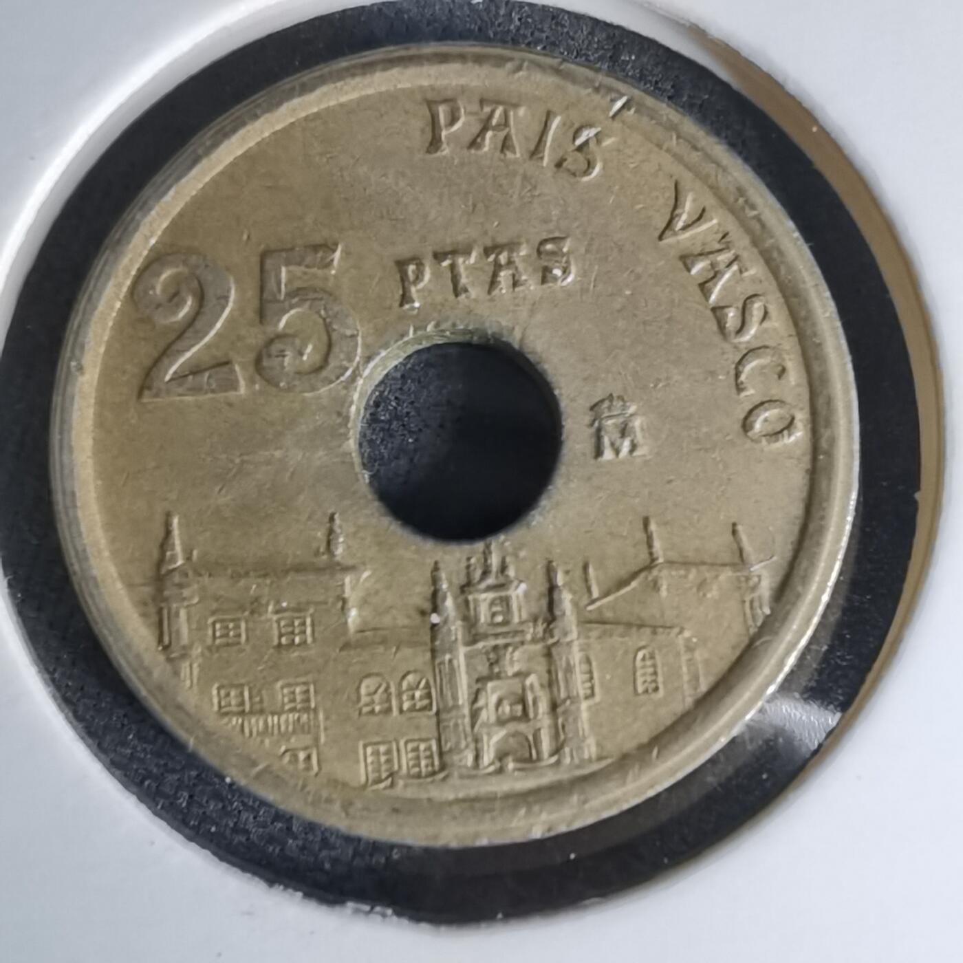 沼泽如烟--第1007场 西班牙25比塞塔纪念币