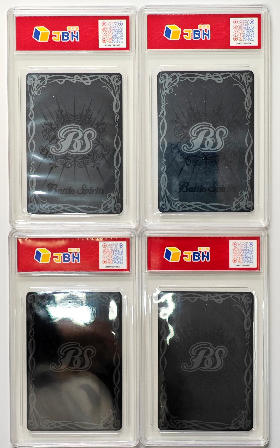 白泽拍卖卡牌手绘专场第33期（去岁千般皆如愿 今年万事定称心） 2022 BANDAI BATTLE SPIRITS 4张   官封卡砖