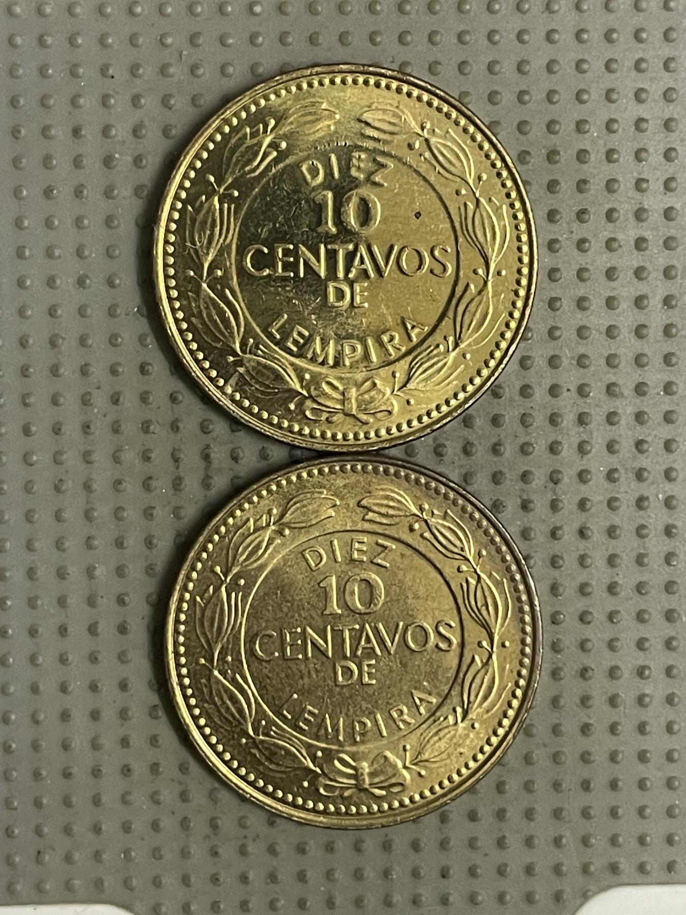 2026年第29场各国散币拍卖（总第179场） 洪都拉斯2007年10分2枚