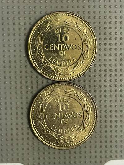 2026年第29场各国散币拍卖（总第179场） - 洪都拉斯2007年10分2枚