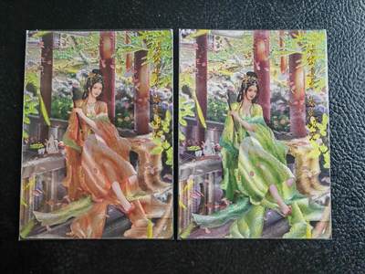 阳大大卡牌拍卖第103期（持续收拍品，周五晚上九点截拍，进群福利早知道） - 【双联】卡德曼 武韵红颜 三国演义 兰心 太史昭容 原色+异色 折光粗闪