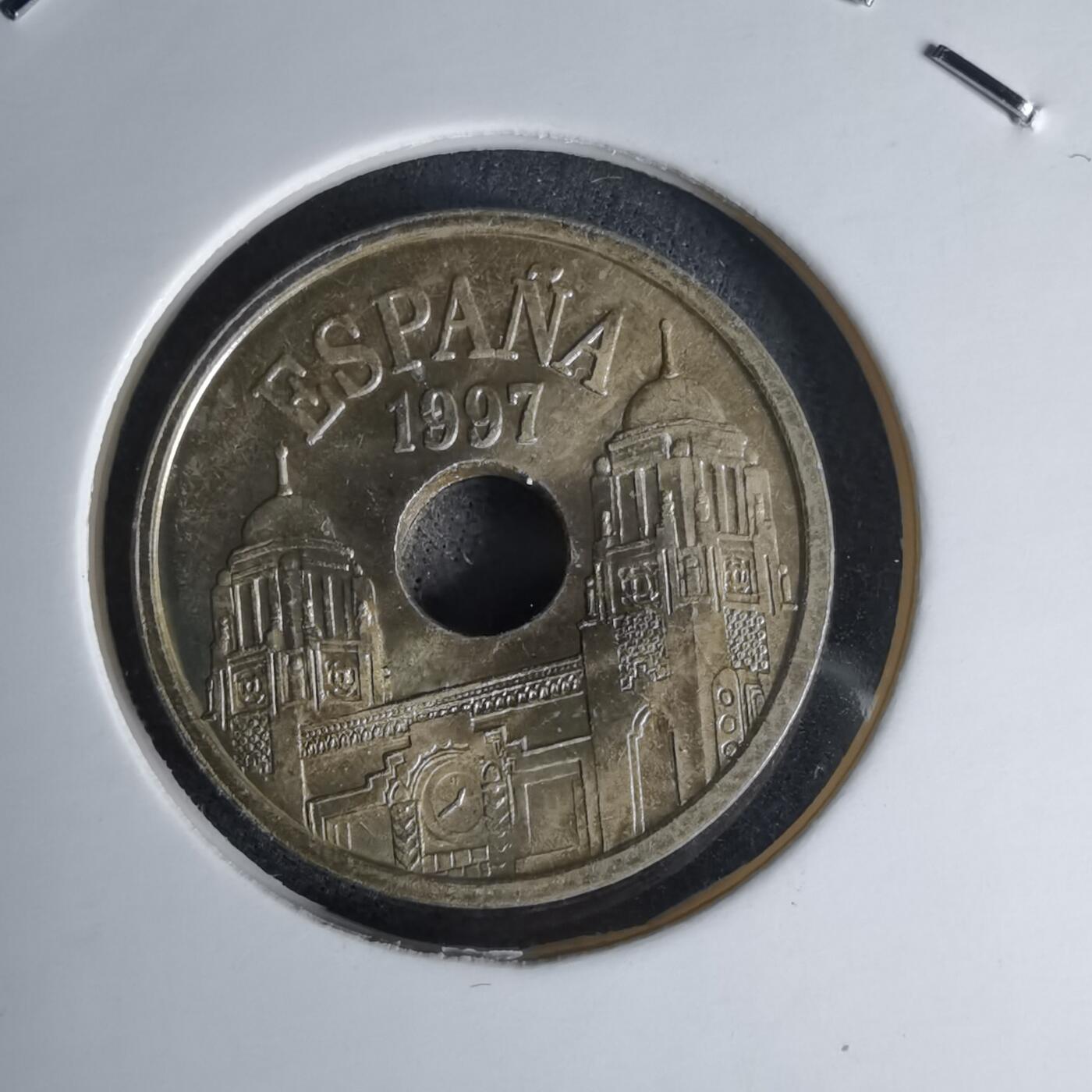 沼泽如烟--第1007场 西班牙25比塞塔纪念币