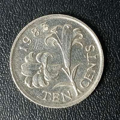 逸泉钱币2026A年十七场历代古钱世界纸钞纪念币钱币专场A2575-3175  29-68 - 2819 英属百慕大群岛硬币10分