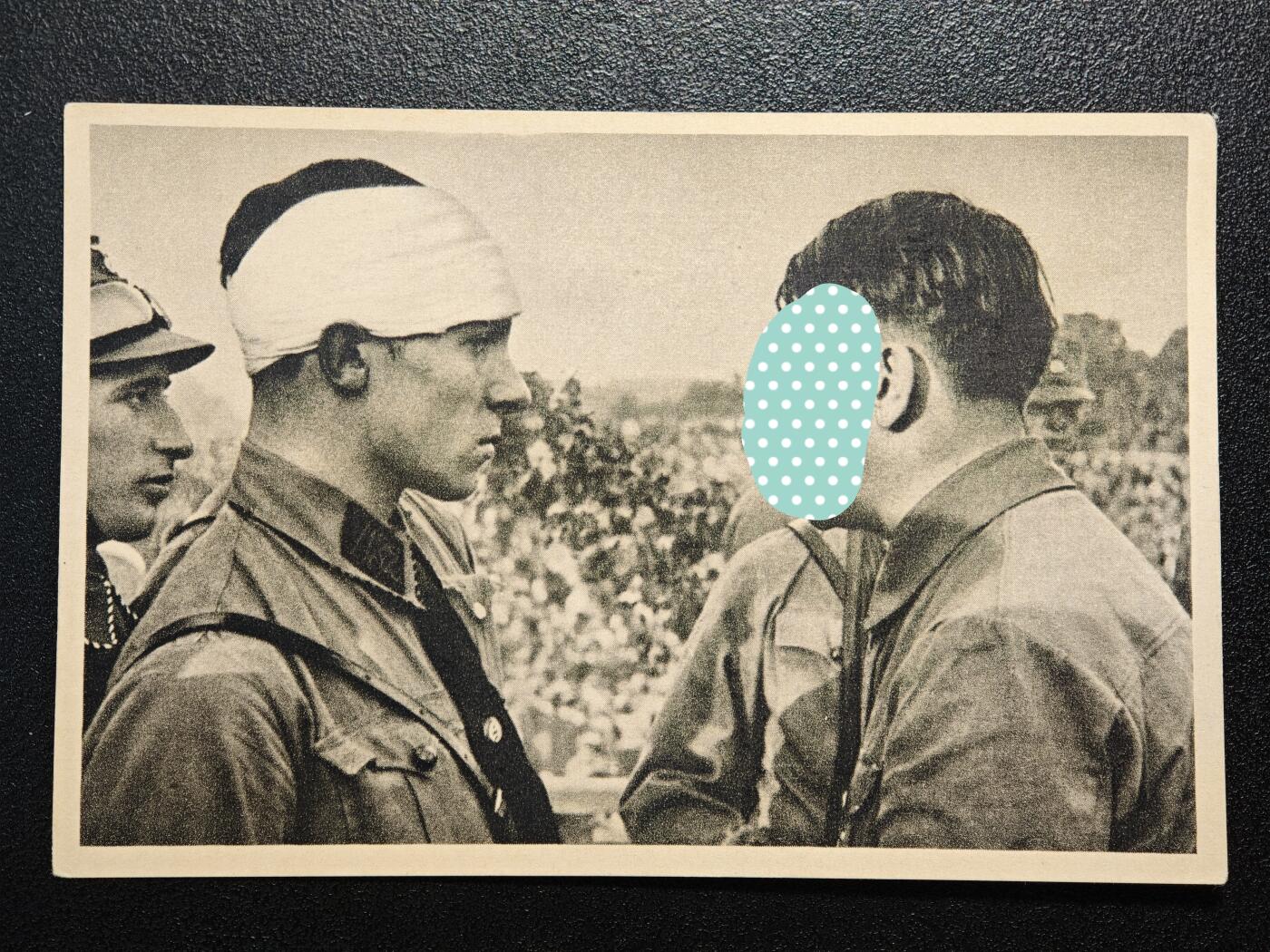 【德藏】世界币章拍卖第166期（拍品征集中~欢迎藏友联系） 德国民族社会主义工人党早期大尺寸宣传张 尺寸约：120mm×79.5mm (原图请联系客服)