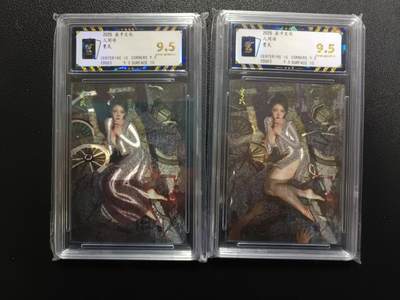 天玑星卡拍第174期《3.2周一截拍》持续收拍收评中 满赠卡需备注 - 焱卡文化 人间传 贾氏 折光 保粹9.5 两张