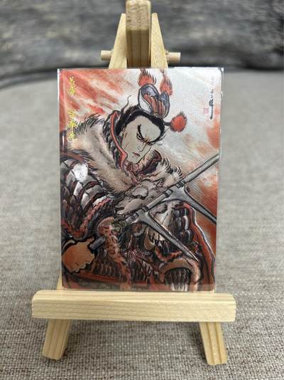 喜灰玩卡拍卖第五期，接拍品0佣金，欢迎送拍，释放现金流，让自己有资金可以购买更多喜欢的卡牌，让别的卡友能淘到更多心仪的卡牌 - 卡德曼 不二猿老师绘 限编146/388编 特卡 吕布