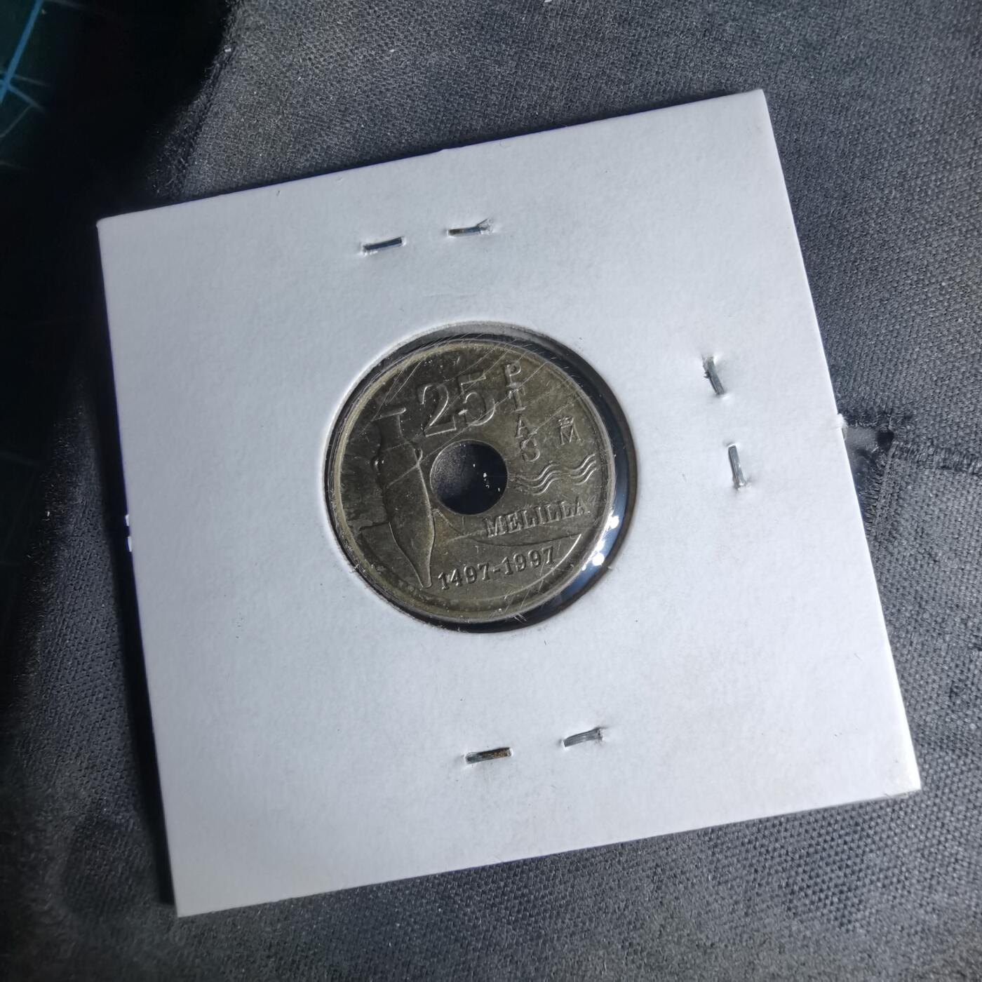 沼泽如烟--第1007场 西班牙25比塞塔纪念币