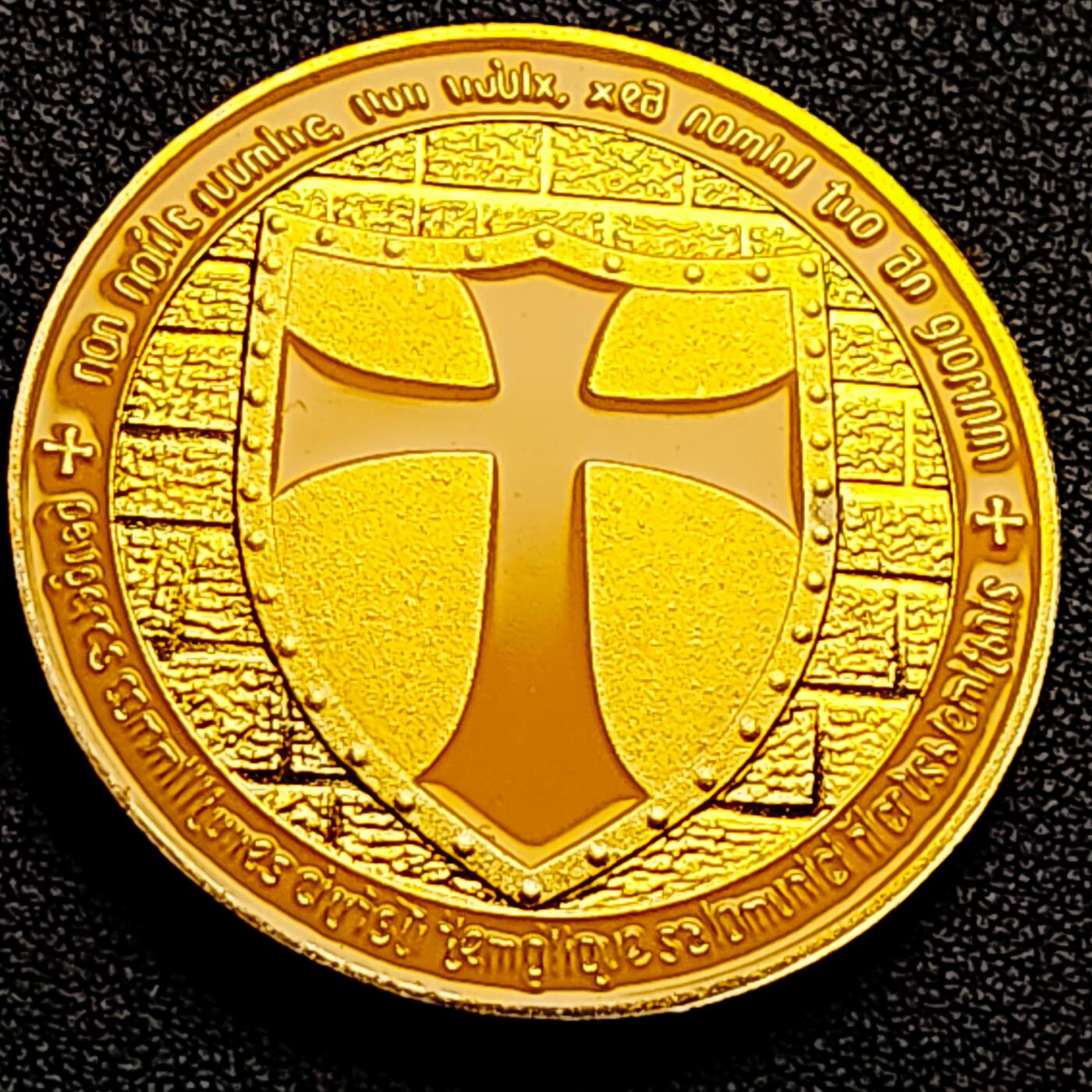 泉币菌-第202场-本场拍品多 请提前出价（正月十五统一发货） 纪念章 马剑骑士纪念品 40×3mm