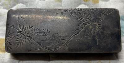 海外回流精品专场 3.7 - 名家银器宫本造精工银盒