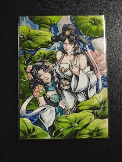 天玑星卡拍第176期《3.5周四截拍》持续收拍收评中 满赠卡需备注 - 【手绘卡】Rubick 青蛇白蛇 手绘卡