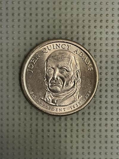 2026年第29场各国散币拍卖（总第179场） - 美国2008年第六任总统约翰昆西亚当斯1美元纪念币