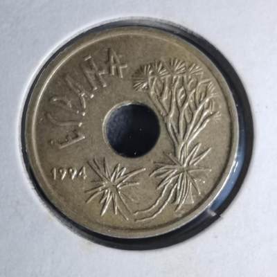 沼泽如烟--第1007场 - 西班牙25比塞塔纪念币