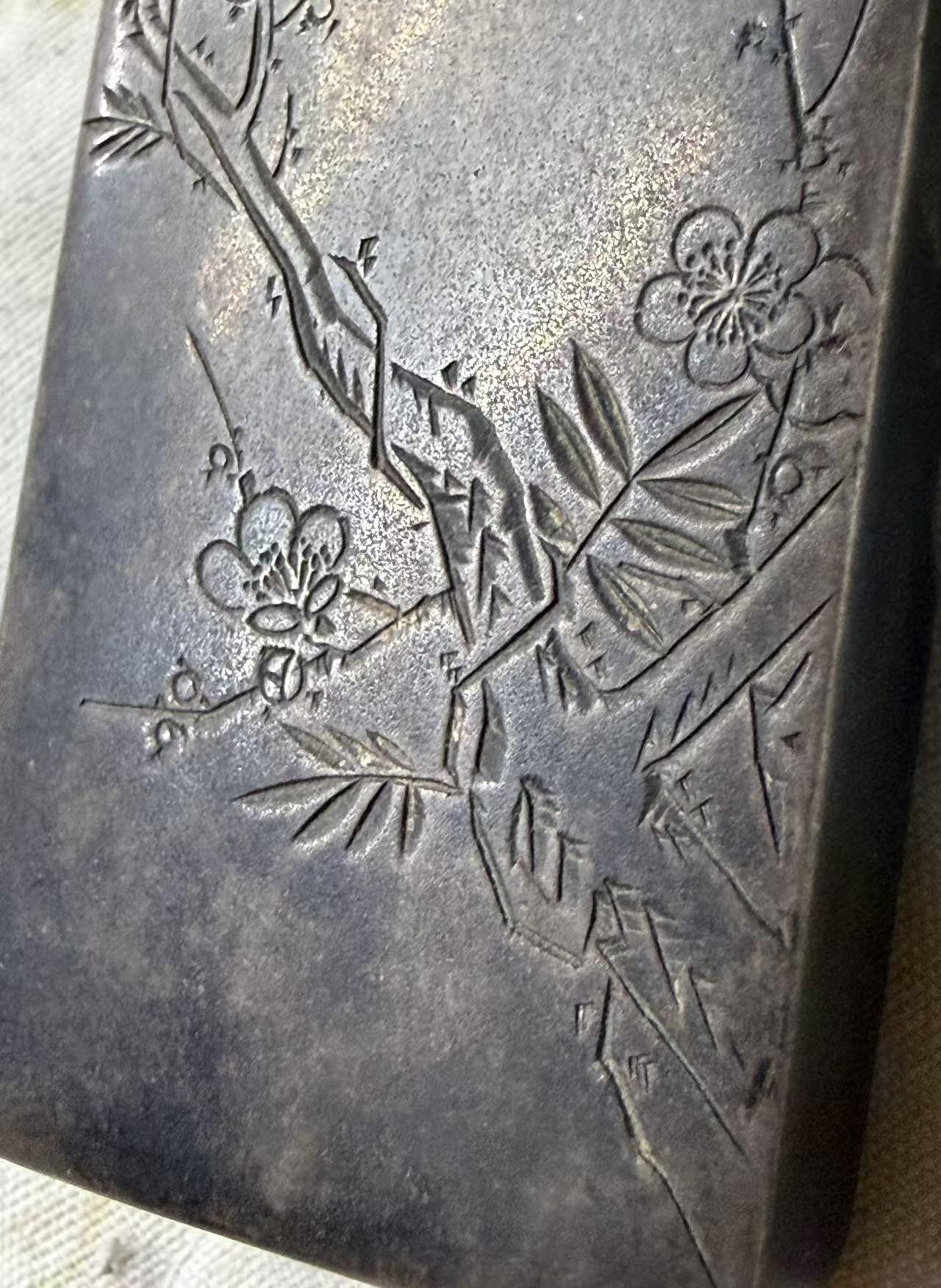 海外回流精品专场 3.7 名家银器宫本造精工银盒