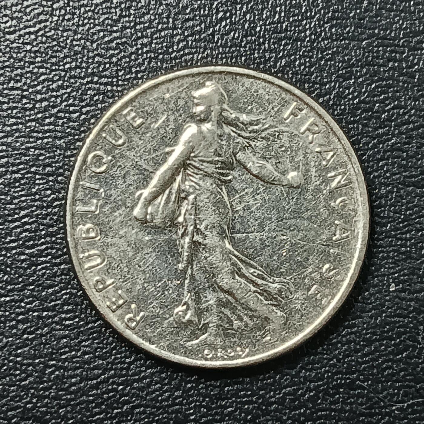 逸泉钱币2026A年十七场历代古钱世界纸钞纪念币钱币专场A2575-3175  29-68 2695 法国播种女神1/2法郎