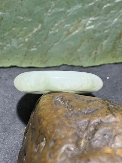 天然A货糯种翡翠平安扣吊坠一个！ 天然A货糯种翡翠平安扣吊坠一个！